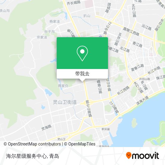 海尔星级服务中心地图