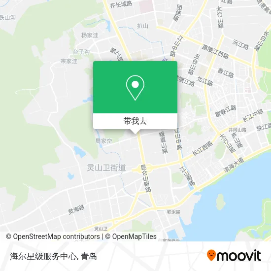 海尔星级服务中心地图