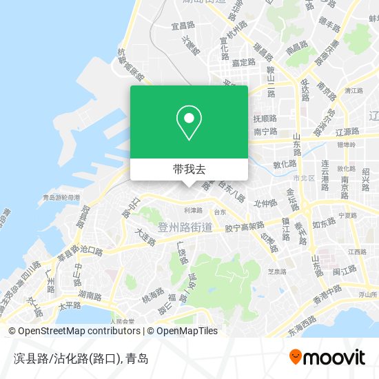 滨县路/沾化路(路口)地图