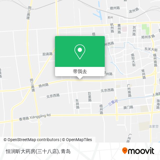 恒润昕大药房(三十八店)地图