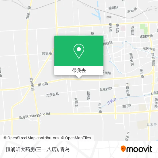 恒润昕大药房(三十八店)地图