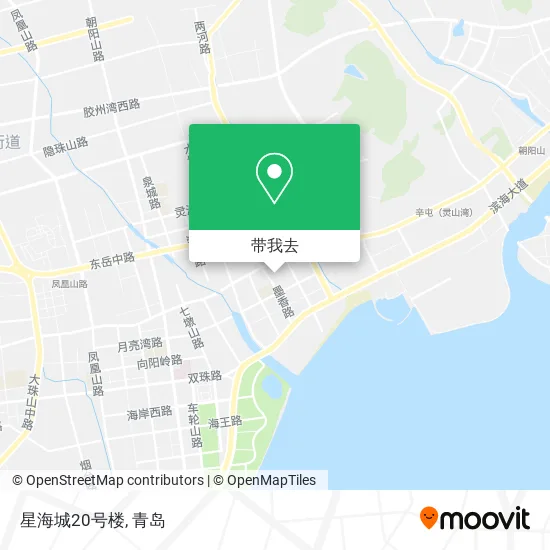 星海城20号楼地图