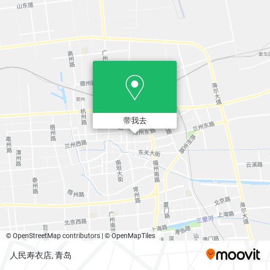 人民寿衣店地图