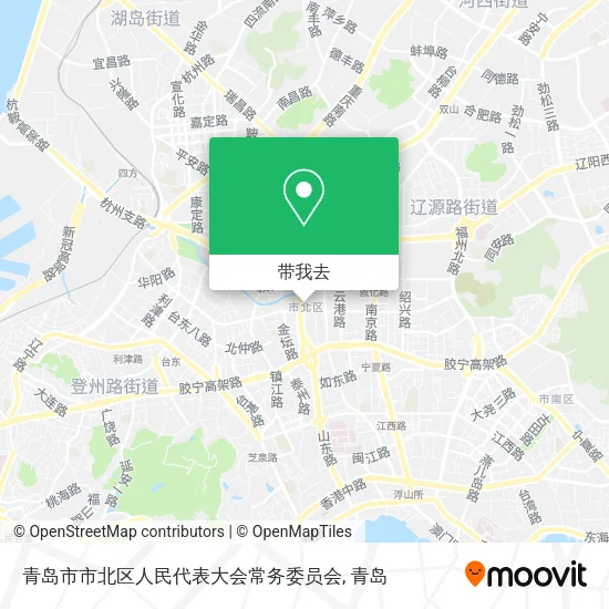 青岛市市北区人民代表大会常务委员会地图