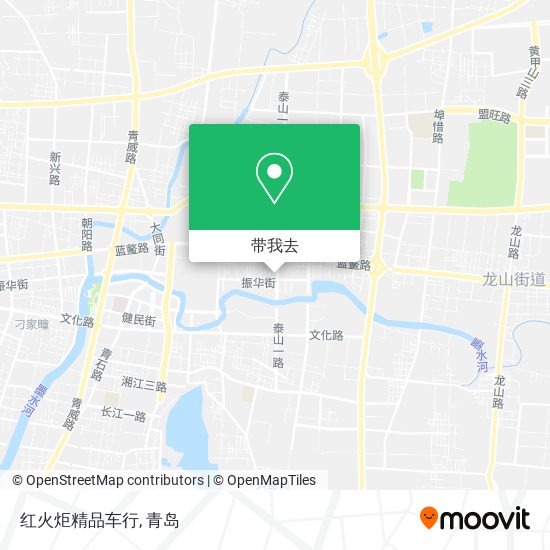 红火炬精品车行地图