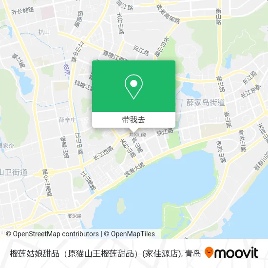 榴莲姑娘甜品（原猫山王榴莲甜品）(家佳源店)地图