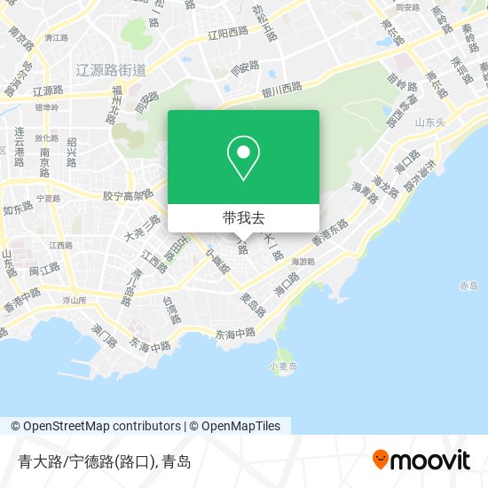 青大路/宁德路(路口)地图