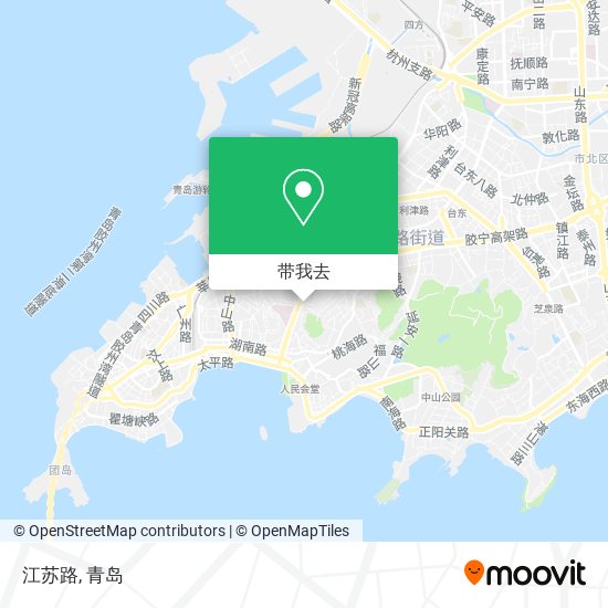 江苏路地图