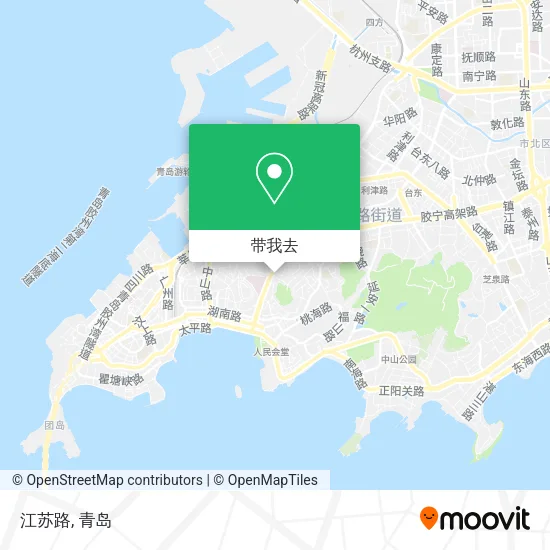 江苏路地图