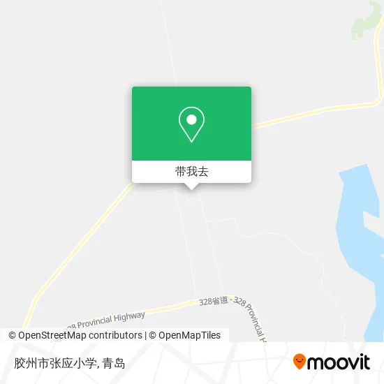 胶州市张应小学地图