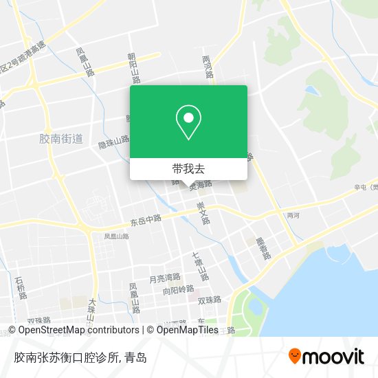 胶南张苏衡口腔诊所地图