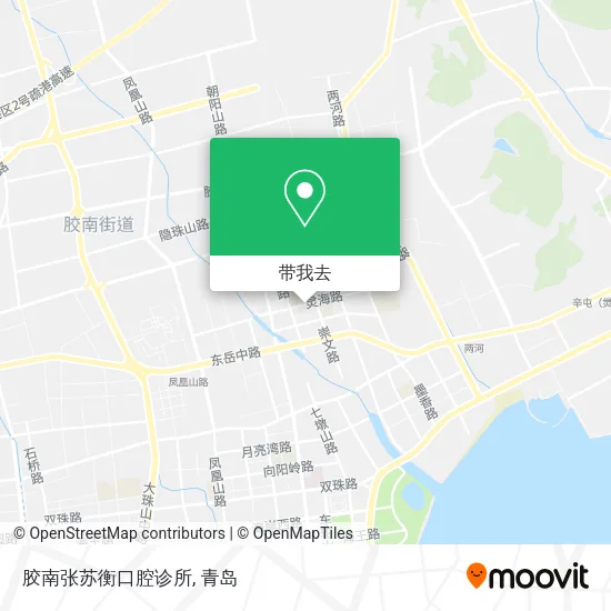 胶南张苏衡口腔诊所地图