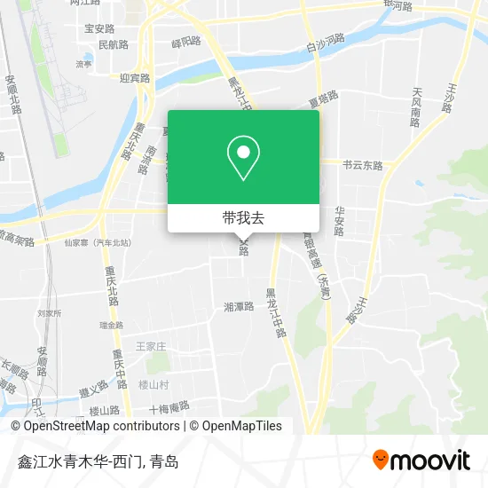 鑫江水青木华-西门地图