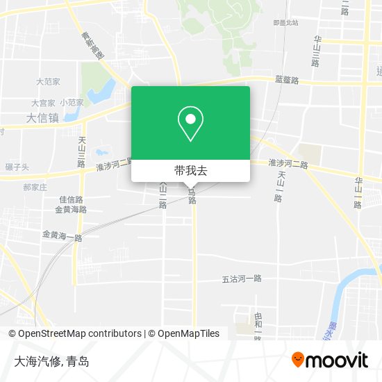 大海汽修地图