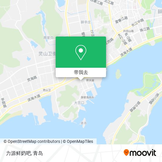 力源鲜奶吧地图