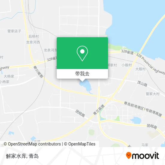解家水库地图