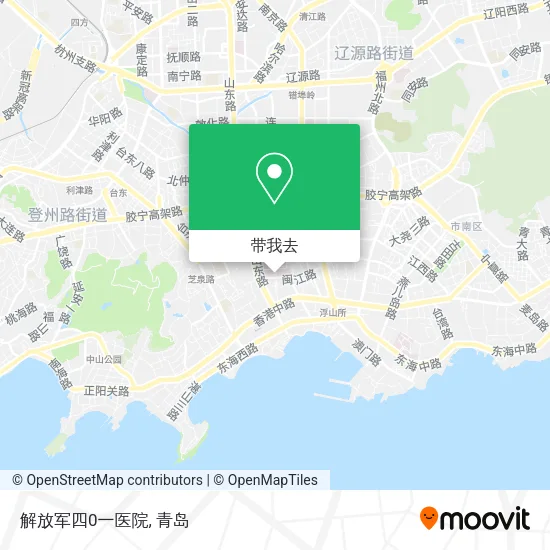 解放军四0一医院地图