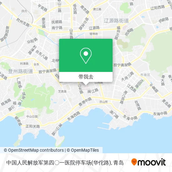 中国人民解放军第四〇一医院停车场(华佗路)地图