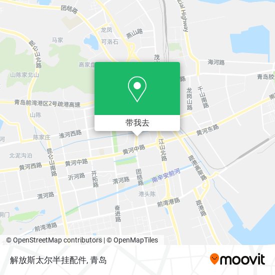 解放斯太尔半挂配件地图