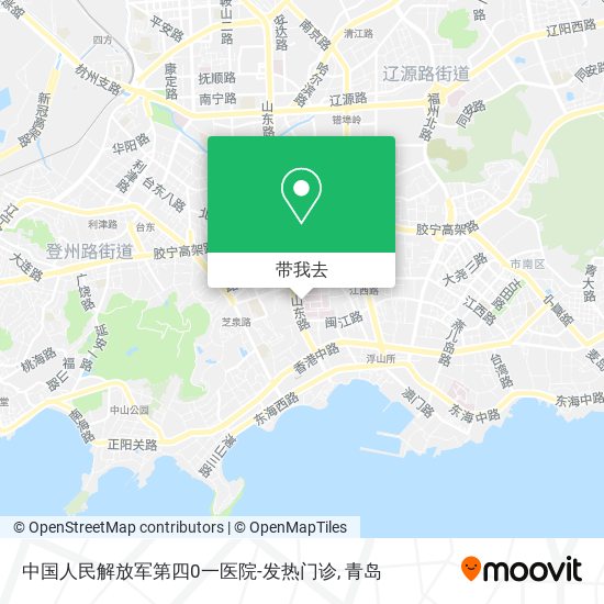 中国人民解放军第四0一医院-发热门诊地图