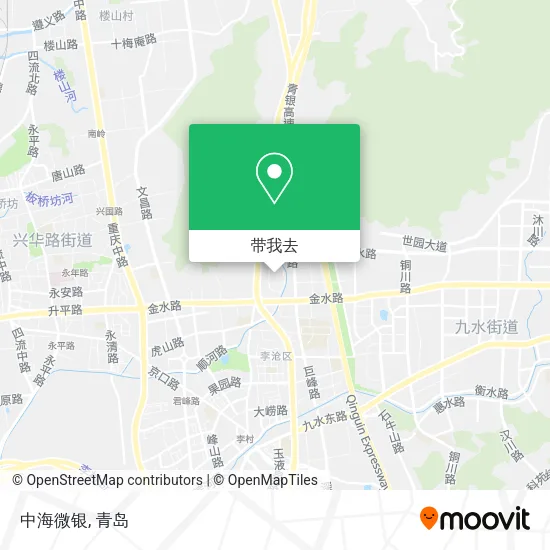 中海微银地图