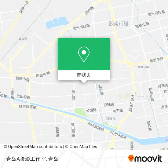 青岛A摄影工作室地图