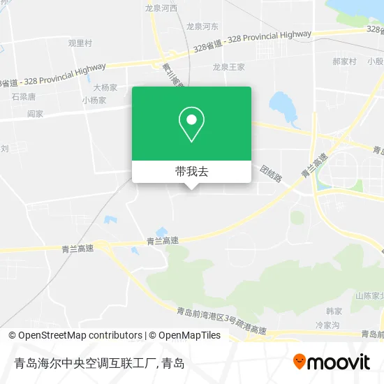 青岛海尔中央空调互联工厂地图