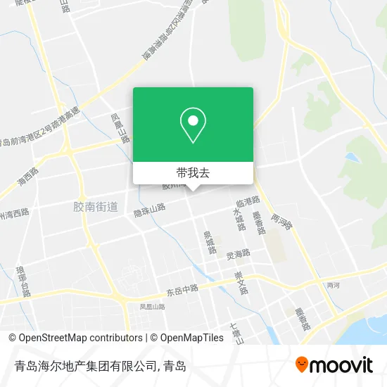 青岛海尔地产集团有限公司地图