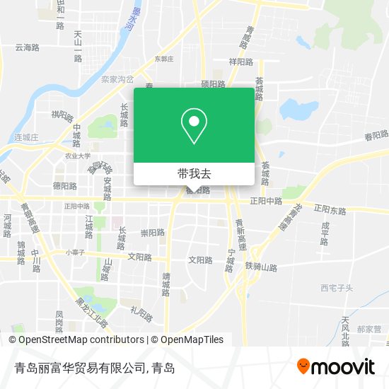 青岛丽富华贸易有限公司地图