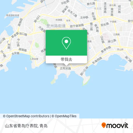 山东省青岛疗养院地图