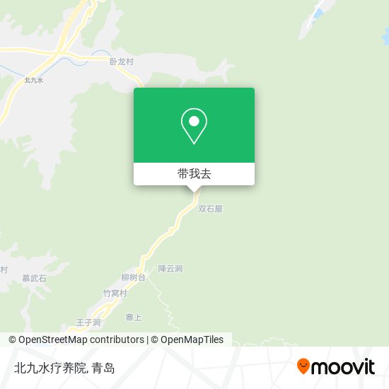 北九水疗养院地图