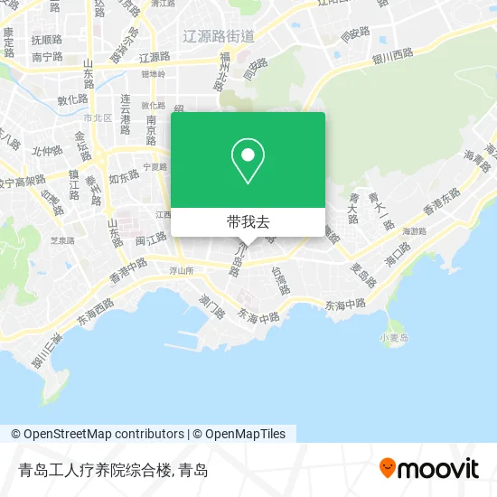 青岛工人疗养院综合楼地图