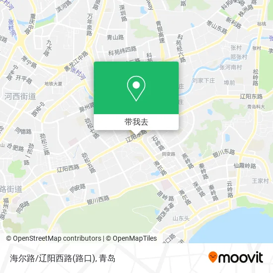 海尔路/辽阳西路(路口)地图