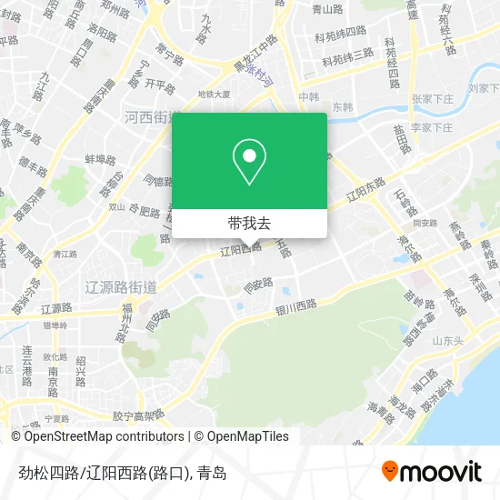 劲松四路/辽阳西路(路口)地图
