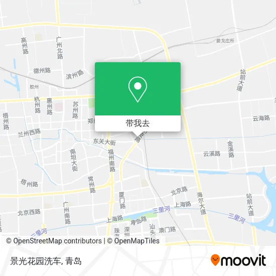 景光花园洗车地图