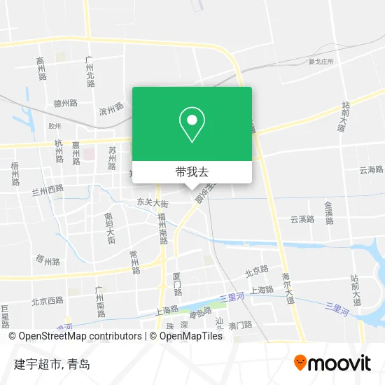建宇超市地图