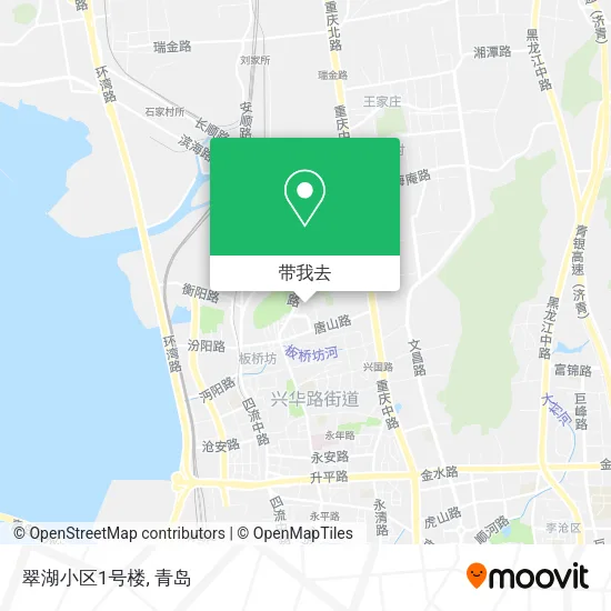 翠湖小区1号楼地图