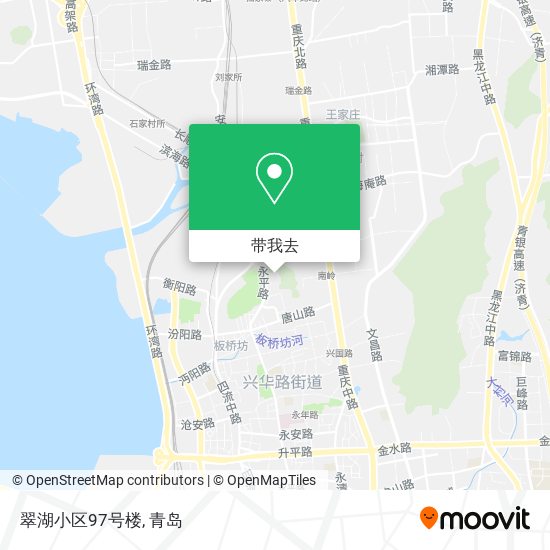 翠湖小区97号楼地图