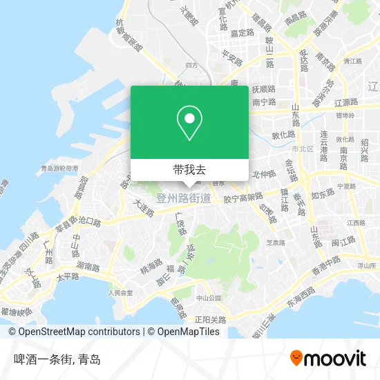 啤酒一条街地图