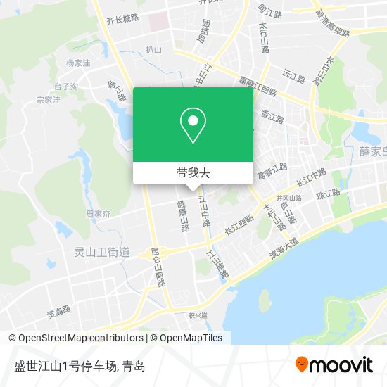 盛世江山1号停车场地图