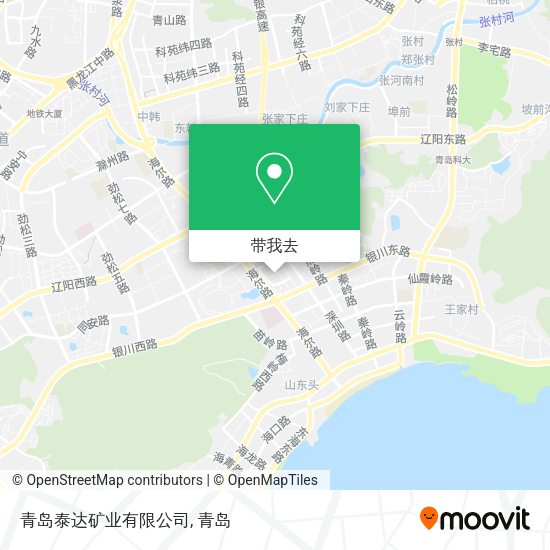 青岛泰达矿业有限公司地图