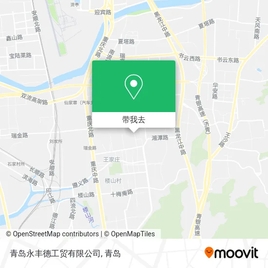 青岛永丰德工贸有限公司地图