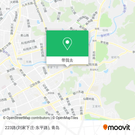 223路(刘家下庄-东平路)地图