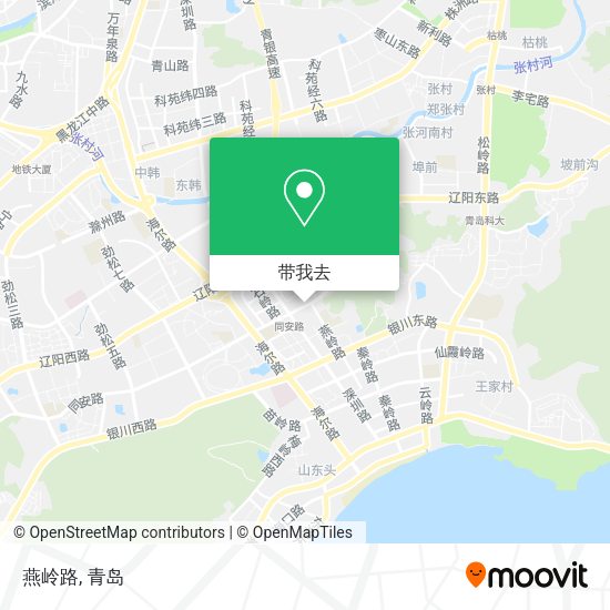 燕岭路地图