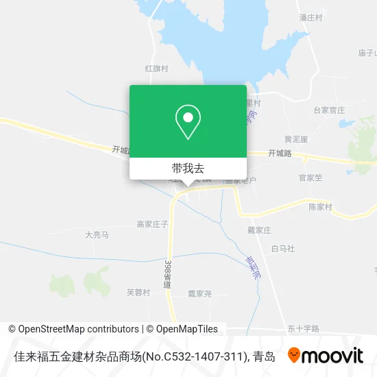 佳来福五金建材杂品商场(No.C532-1407-311)地图