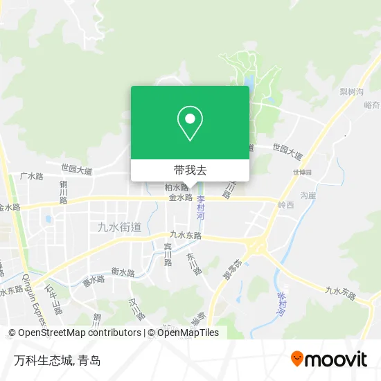 万科生态城地图