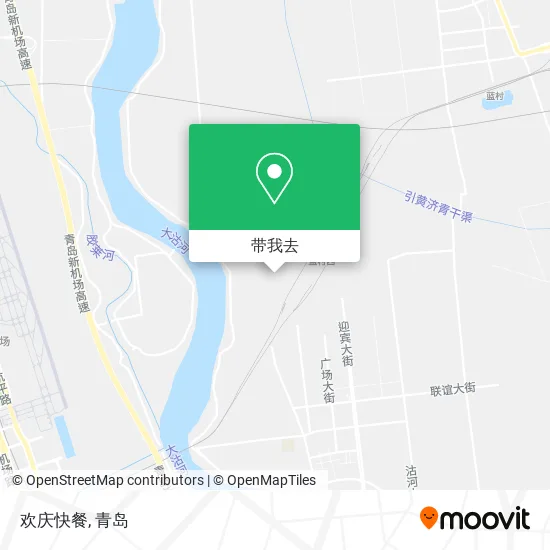 欢庆快餐地图