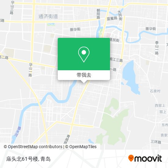 庙头北61号楼地图