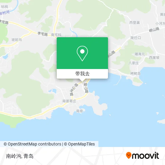 南岭沟地图