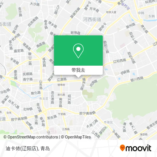 迪卡侬(辽阳店)地图